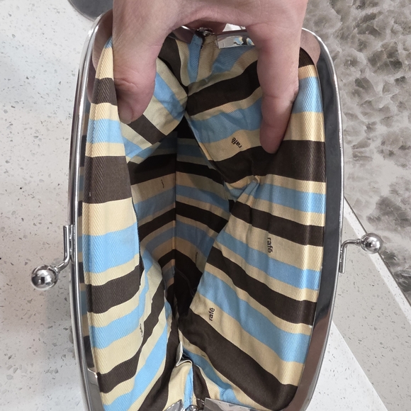 Rafe Beige Floral Embroidered Shoulder Bag - Picture 9 of 11